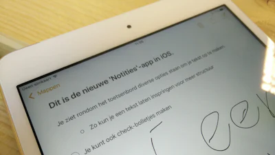 Dit is de nieuwe 'Notities'-app in iOS 9