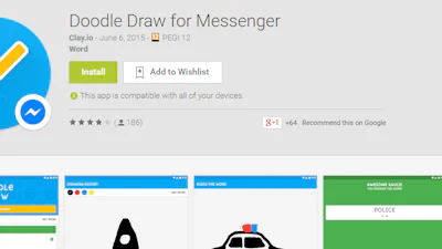 Zo speel je Facebook Messengers eerste spelletje: Doodle Draw