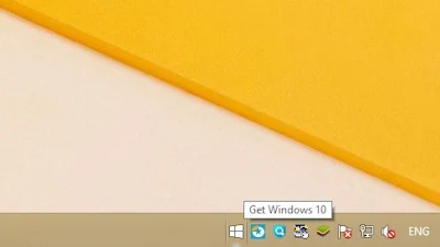 Verwijder de melding om 'Windows 10 gratis te reserveren'