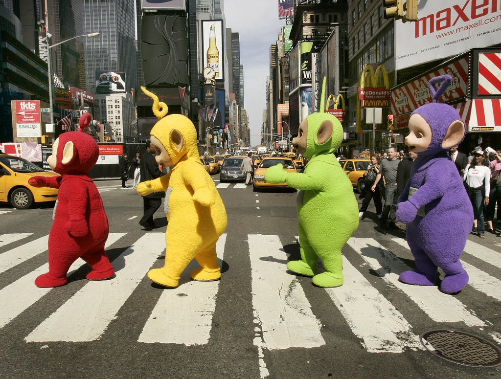 Teletubbies krijgen touchscreens