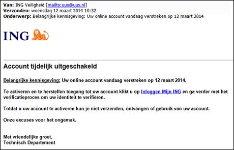 Eddy Willems beantwoordt een vraag over phisingmails