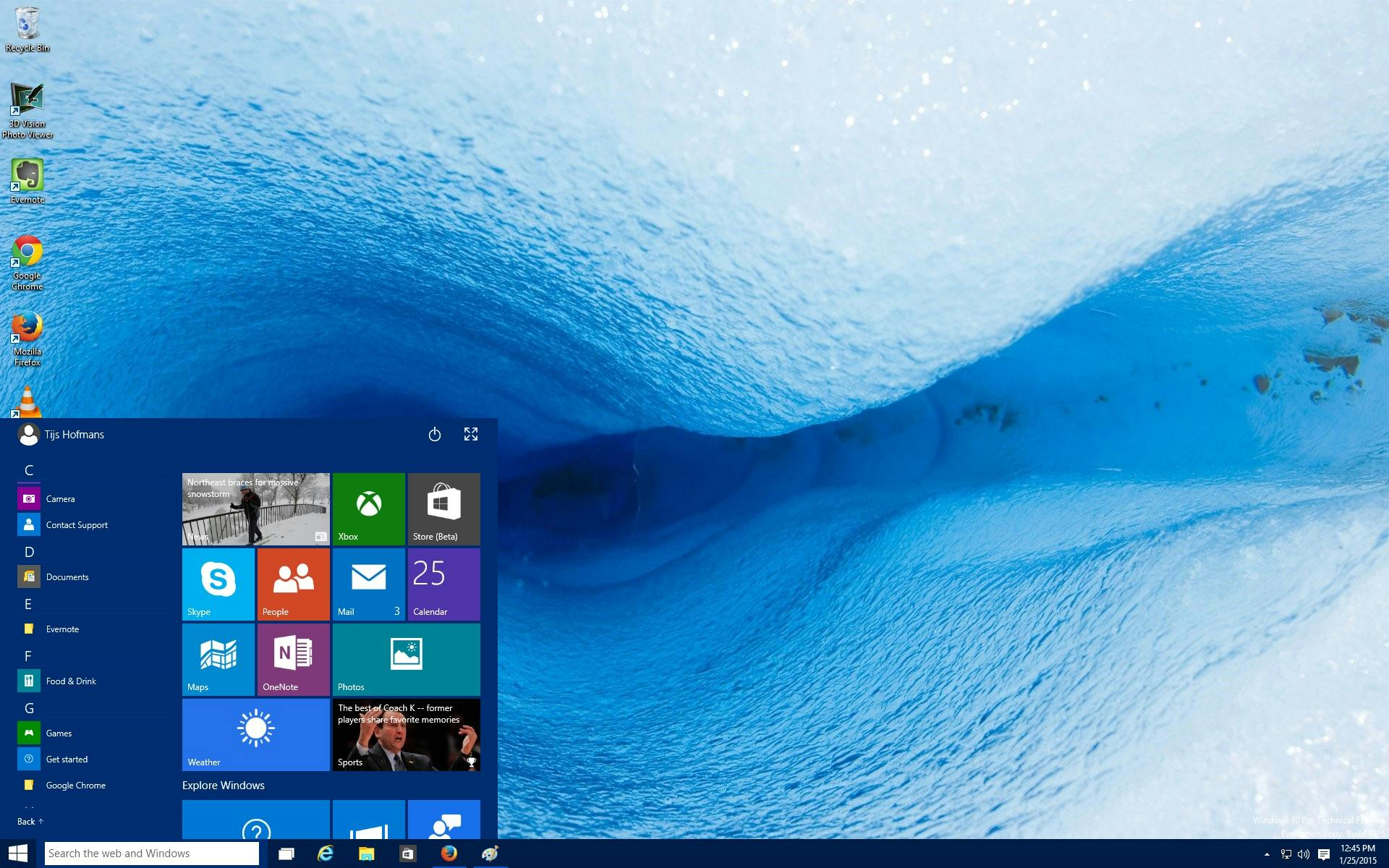 Microsoft brengt nieuwe preview Windows 10 uit