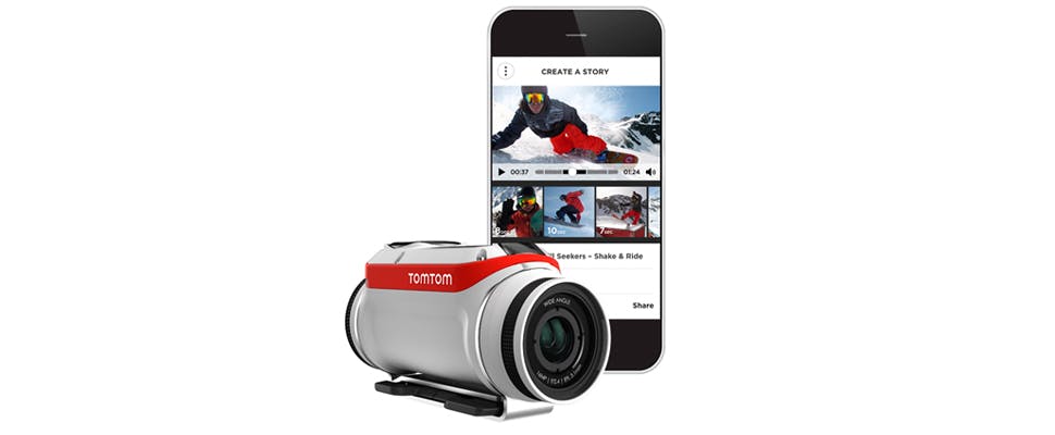TomTom brengt actiecamera 'Bandit' uit