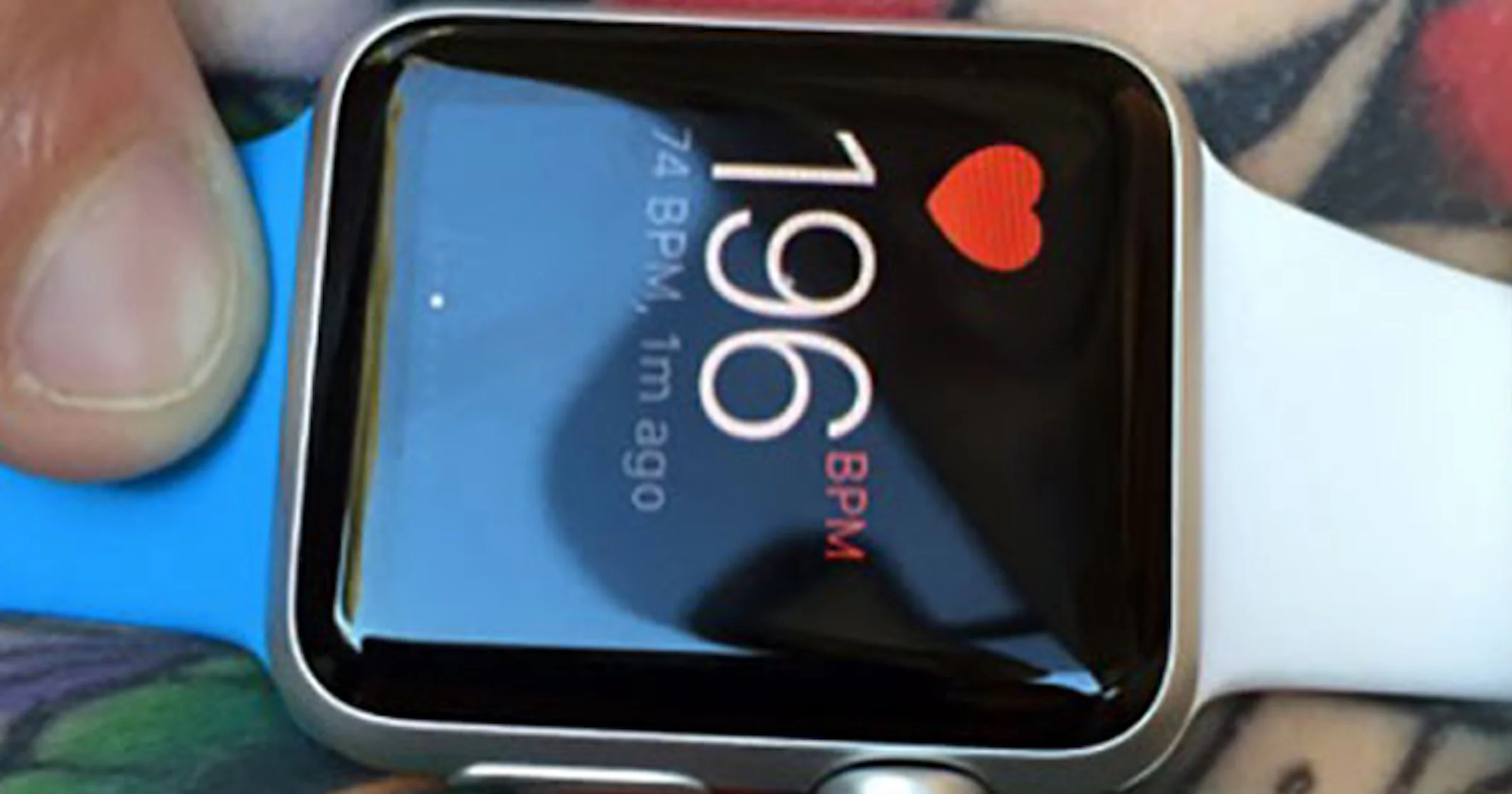 'Apple Watch werkt niet goed op tatoeage'