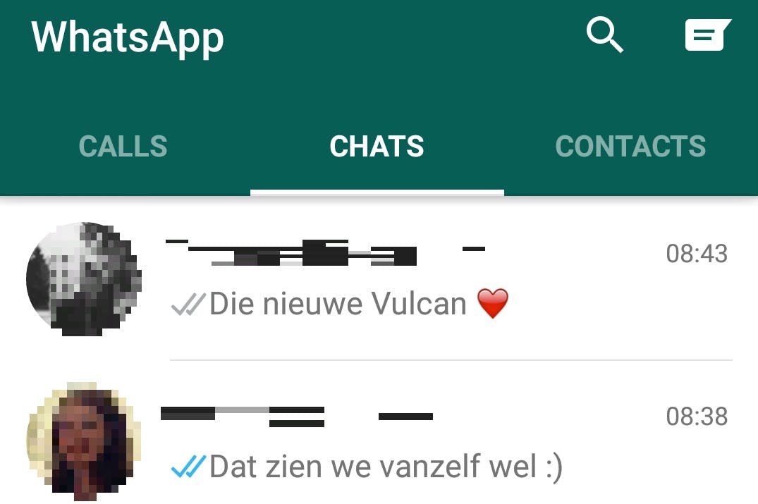 WhatsApp vernieuwt uiterlijk Android-app