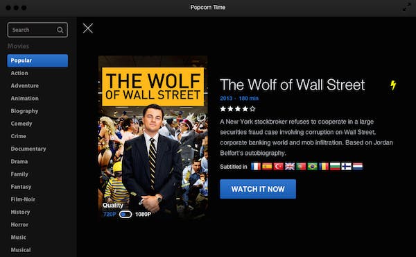 Popcorn Time voor iOS uitgebracht