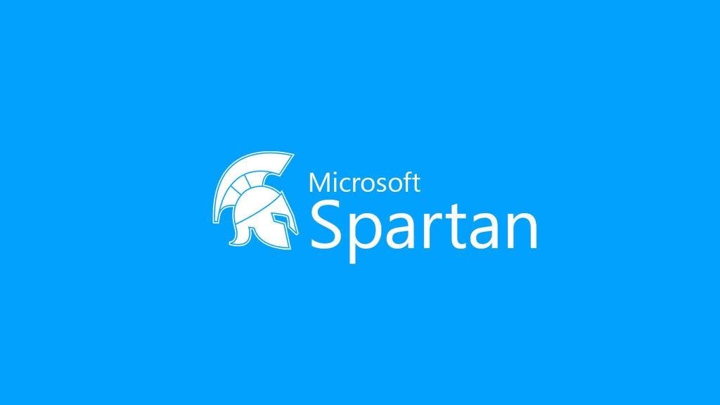 Spartan alleen naar Windows 10