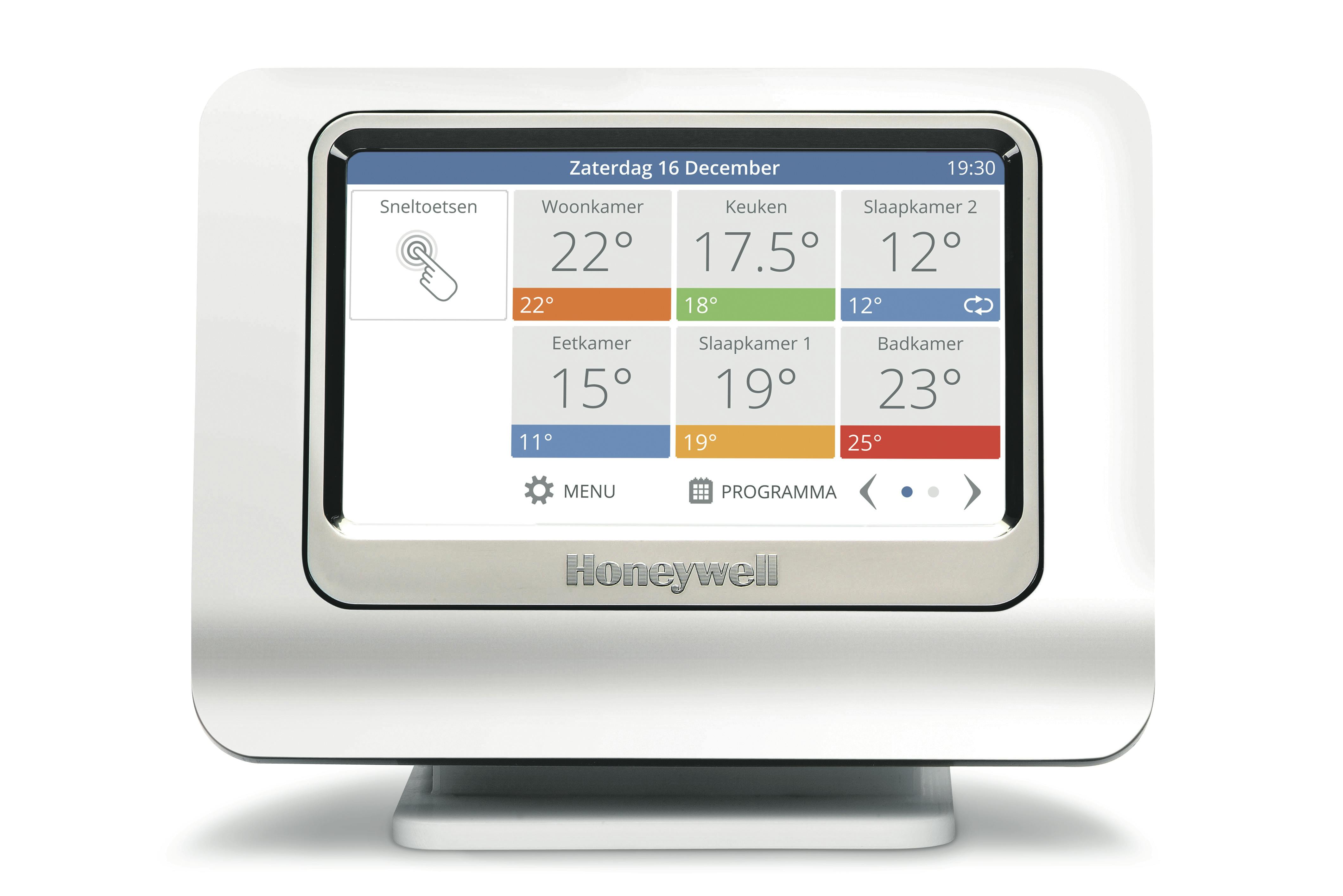 Управление температурой воды. Honeywell контроллер отопления. Контролер отопления hoiswell. Honeywell автоматика для котлов. Автоматика хонивел котельной.