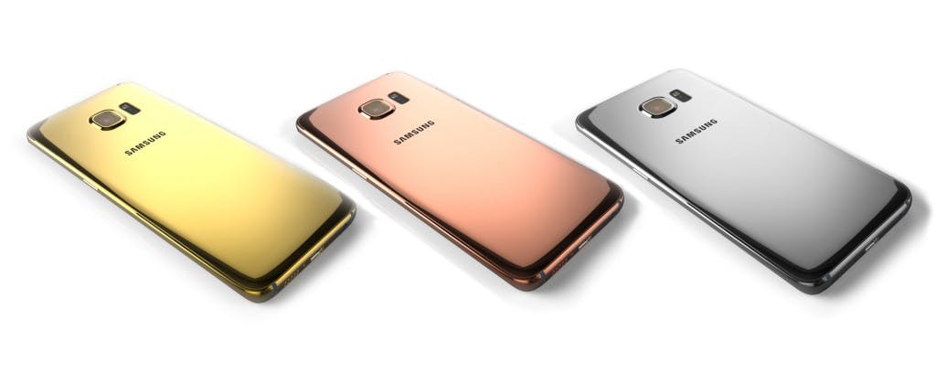 Deze Samsung Galaxy S6 is van 24-karaats goud