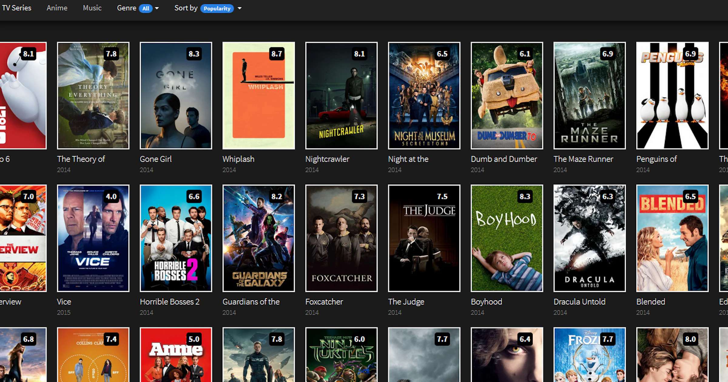 Popcorn Time-alternatief Nacho Time streamt films in je browser