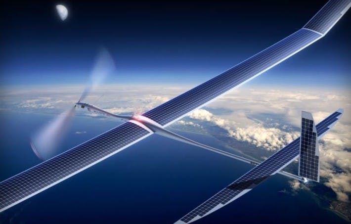 Google introduceert Titan-internetdrones