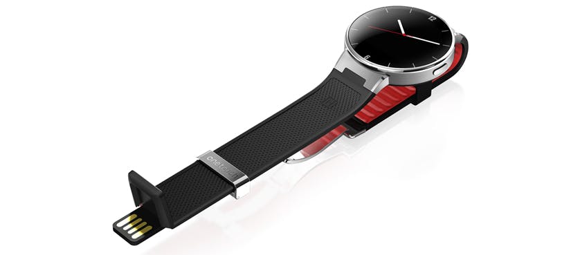Alcatel OneTouch-smartwatch heeft usb-oplader in bandje