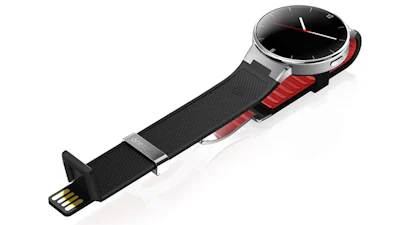Alcatel OneTouch-smartwatch heeft usb-oplader in bandje