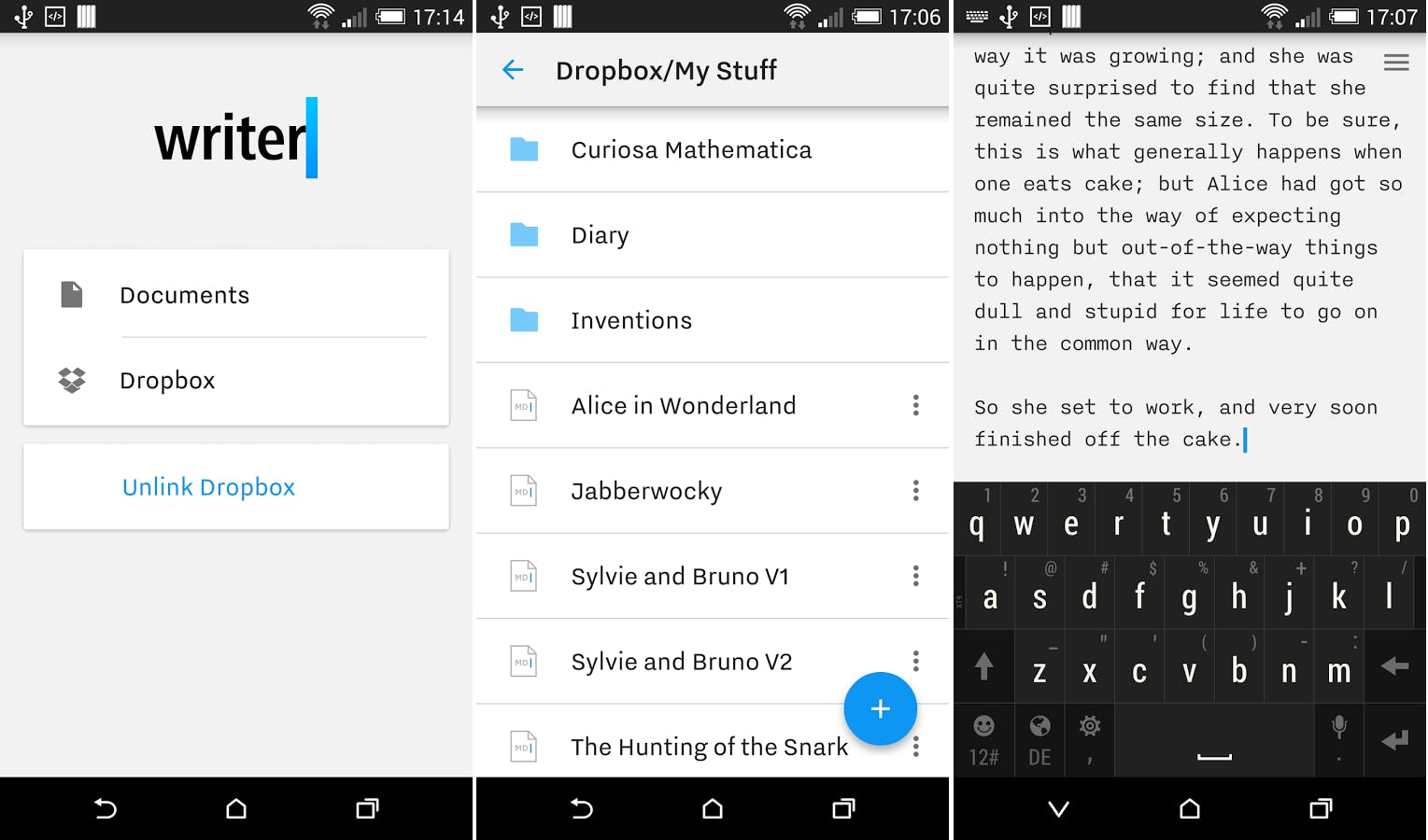 Minimalistische schrijf-app iA Writer ook voor Android beschikbaar