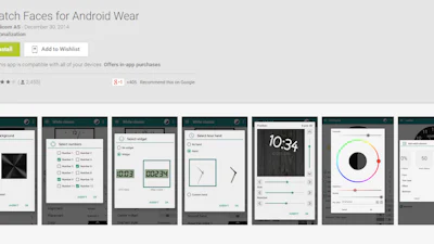 Smartwatch-wijzerplaten maken met Intellicom Watch Faces