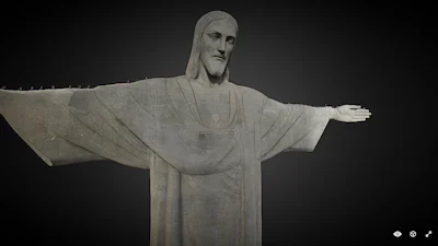 Drone digitaliseert Christus de Verlosser voor 3D-model