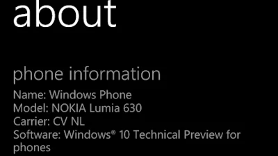 Preview: Windows 10 voor mobiele telefoons