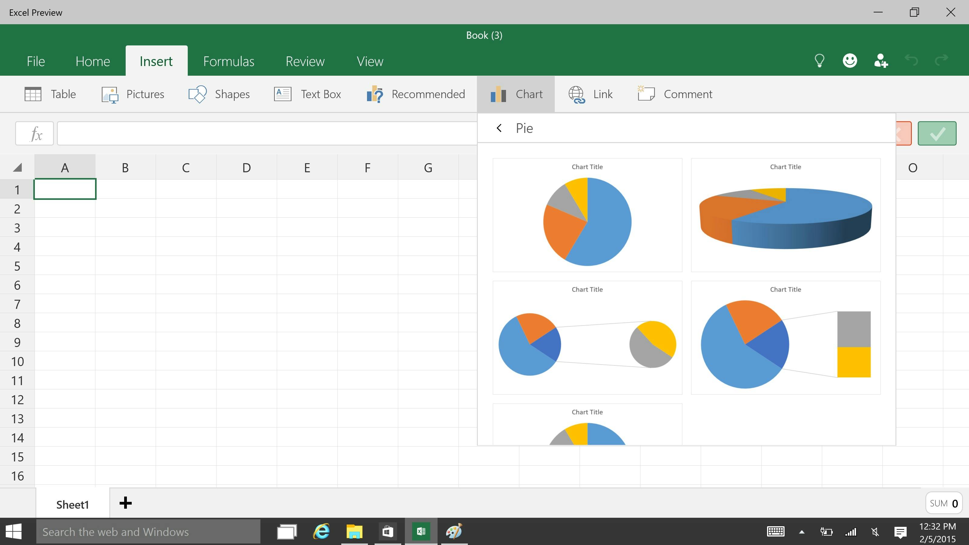Zo ziet Office 2016 eruit op Windows 10