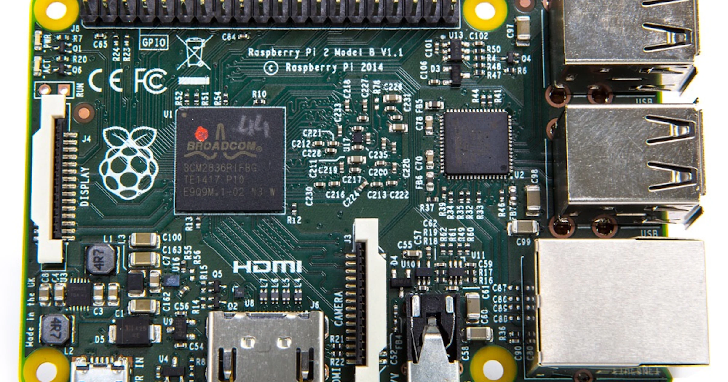 Nieuwe Raspberry Pi 2: krachtigere processor voor zelfde geld