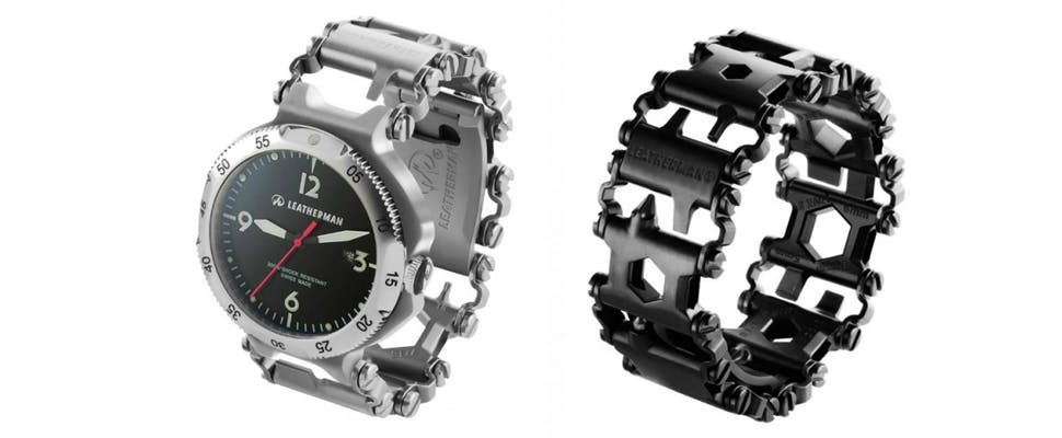 Dit horloge is eigenlijk een hele gereedschapskist