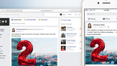 Facebook lanceert zakelijk sociaal netwerk Work