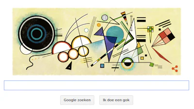 Wassily Kandinsky geëerd door Google