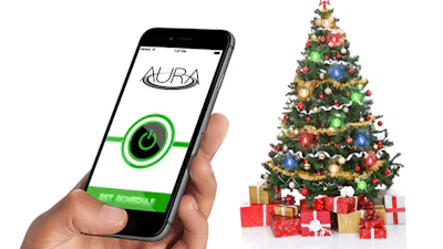 Draadloze lampjes voor in de kerstboom met Aura