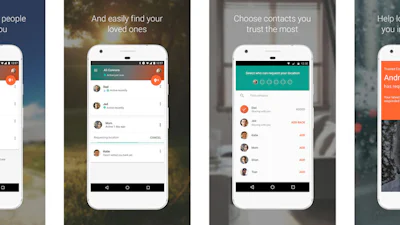 Deel je locatie met Vertrouwde Contacten-app