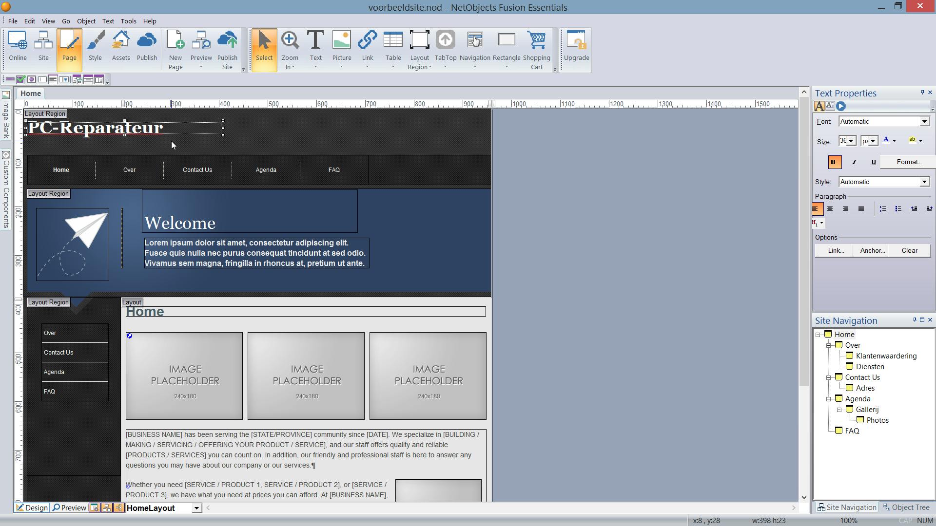 Bouw je eigen site (2/2)