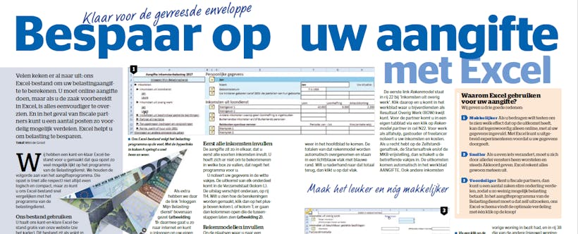 Download gratis het artikel Belastingaangifte 2017
