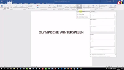 Paginanummering in Word