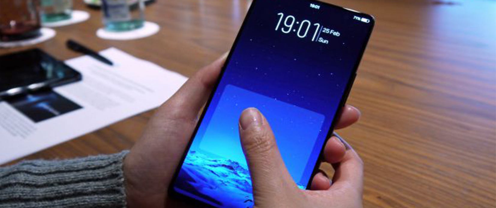 MWC 2018: Vivo showt speciale vingerafdrukscanner