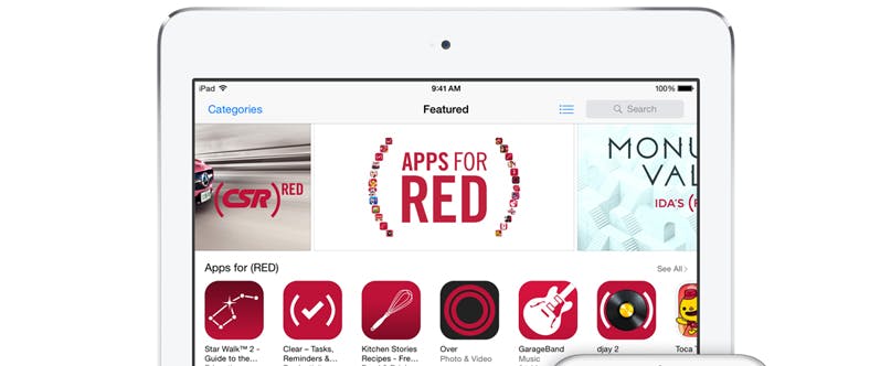 Help aids te bestrijden door iOS-apps te kopen
