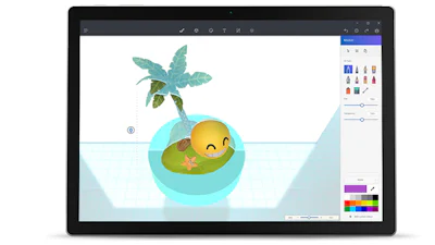 Paint 3D vervangt oude Paint in Windows 10