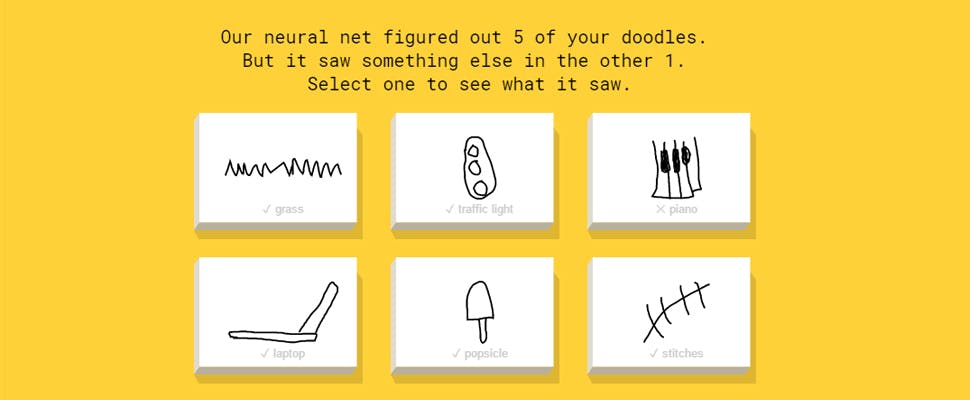 AI van Google herkent je tekeningen in Quick, Draw!