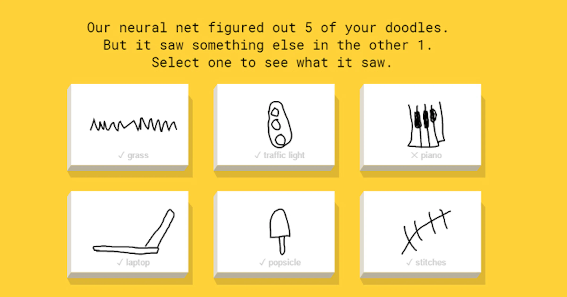 AI van Google herkent je tekeningen in Quick, Draw!