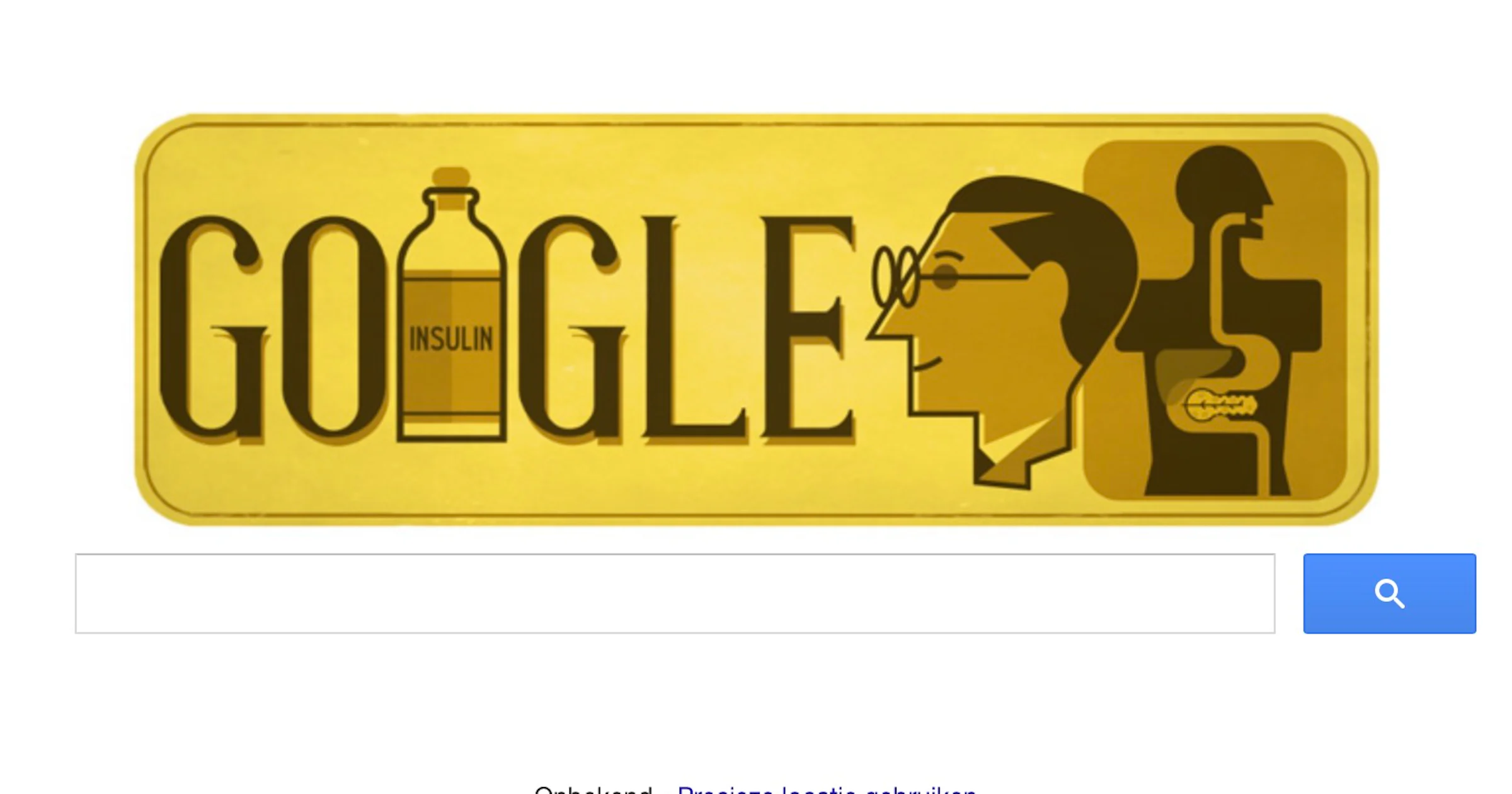 Frederick Banting herdacht met een Google Doodle