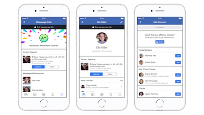 Facebook begint met testen Messenger Kids