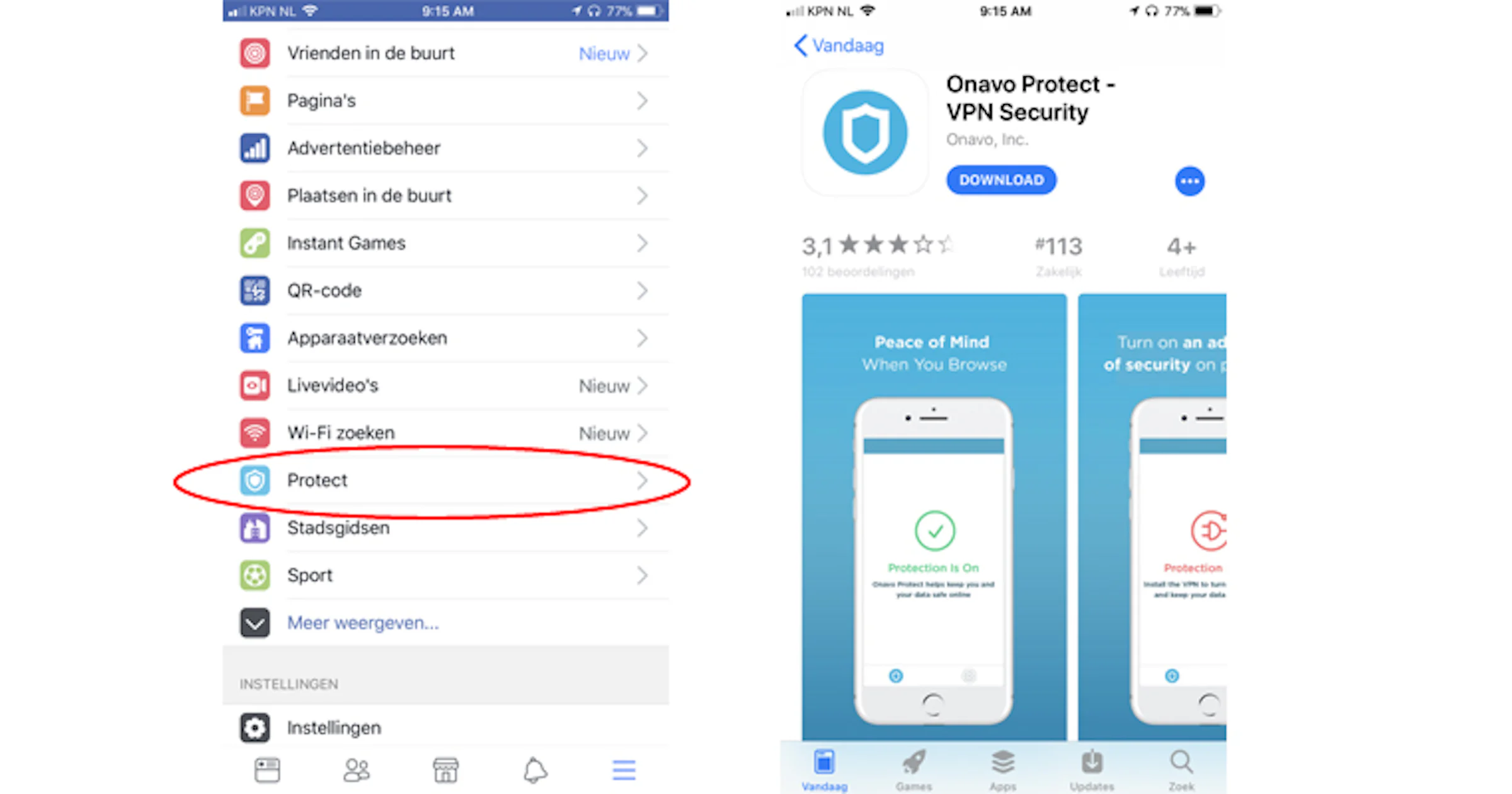 Facebook-vpn verzamelt gebruiksgegevens voor eigenbelang