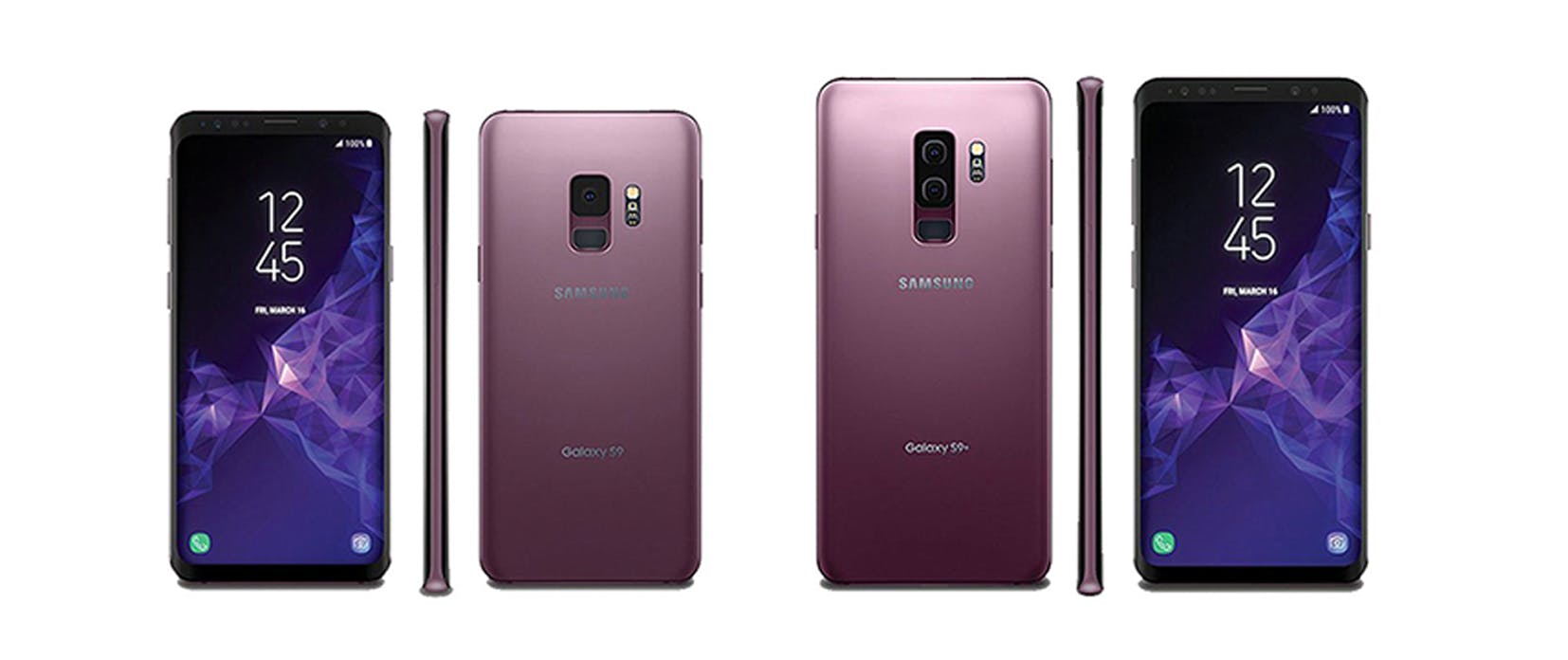 Nieuwe Samsung Galaxy S9 en S9+ uitgelekt