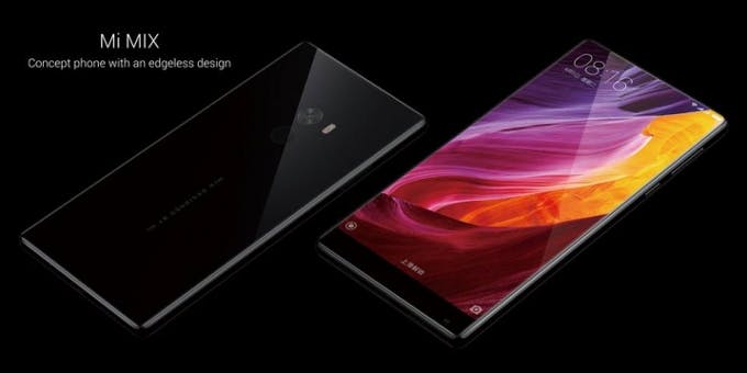 Xiaomi 's nieuwste smartphone heeft een bijna randloos beeldscherm