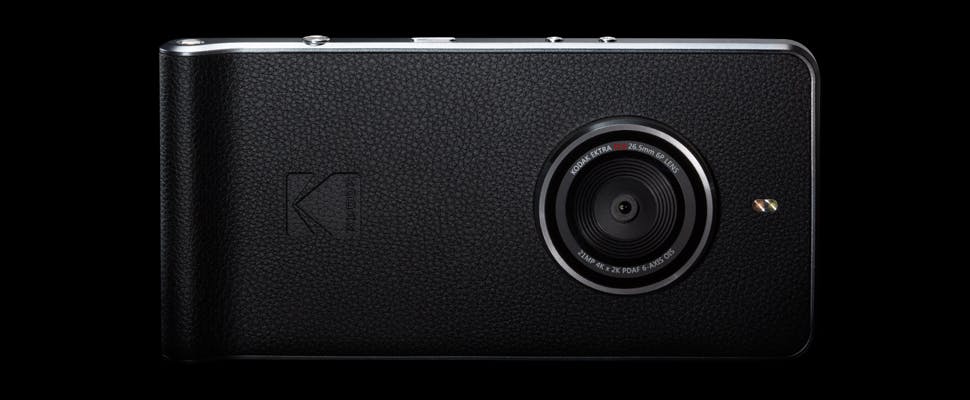 Kodak Ektra-smartphone draait om fotografie