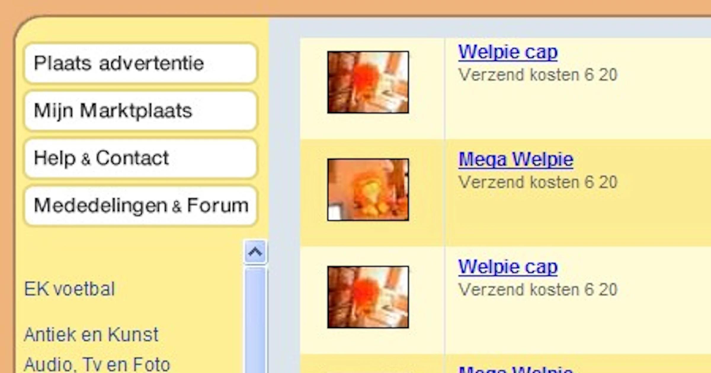 EK 2008: Welpies en EK-poppetjes gewild op Marktplaats