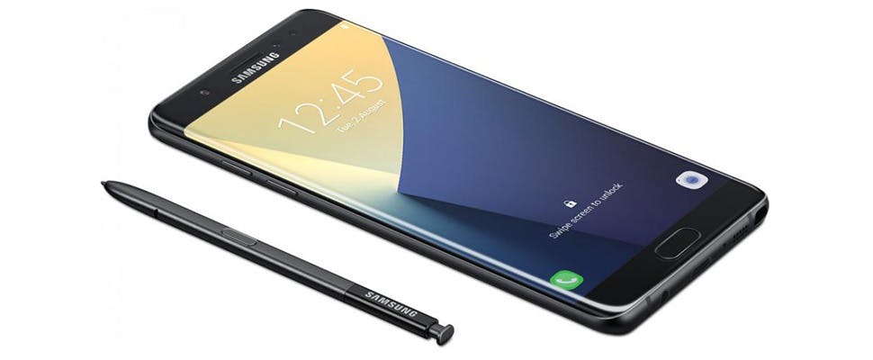 Galaxy Note 7 voortaan om te ruilen op Schiphol zelf