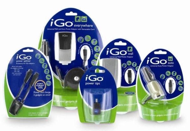 iGo maakt batterij aan opladers overbodig