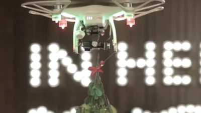 Maretak-drone maakt etentjes gezelliger