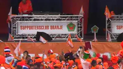 EK 2008: Live vanaf het Oranjeplein in Bern