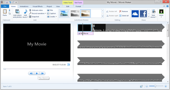 Video's bewerken met Windows Movie Maker (2): Films bewerken