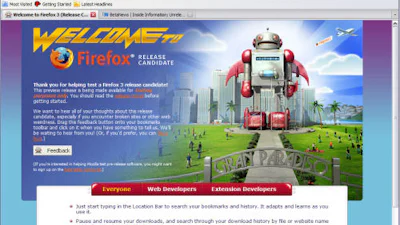 Mozilla brengt RC2 van Firefox 3.0 uit