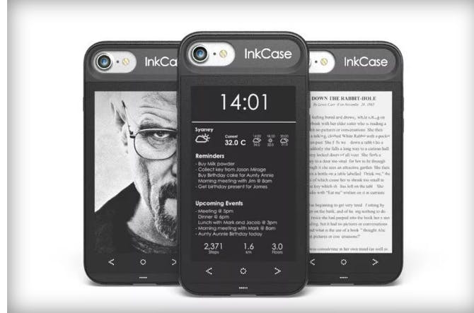 Hoesje voegt e-ink scherm toe aan iPhone 7